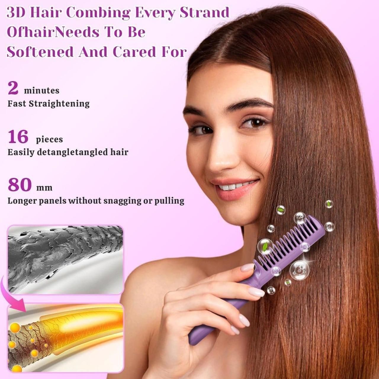 Portable Mini Hair Straightener– Style On-the-Go