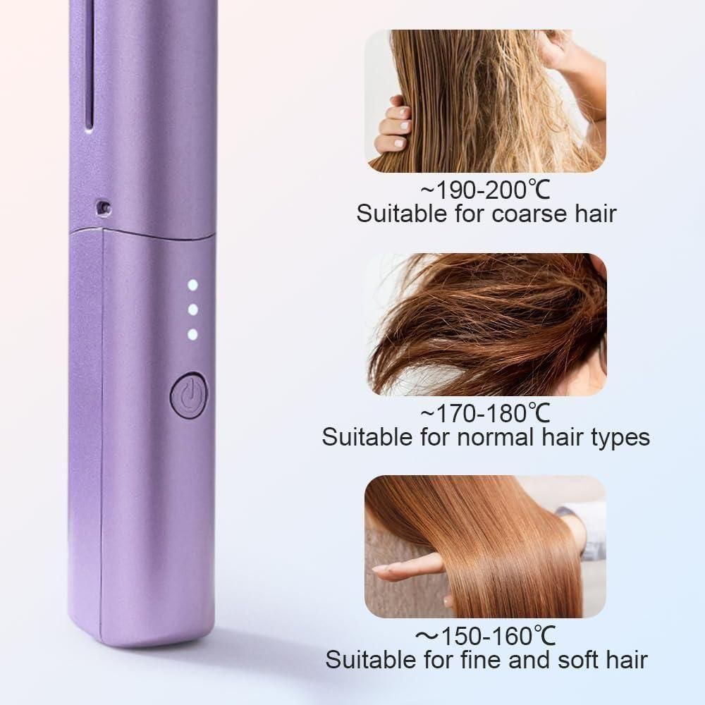 Portable Mini Hair Straightener– Style On-the-Go