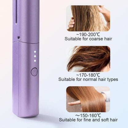 Portable Mini Hair Straightener– Style On-the-Go