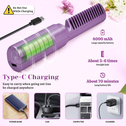 Portable Mini Hair Straightener– Style On-the-Go