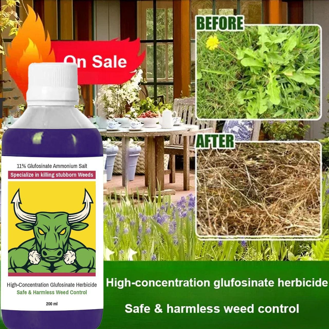 High-Concentration Glufosinate Herbicide (Buy 1 Get 1 Free))
