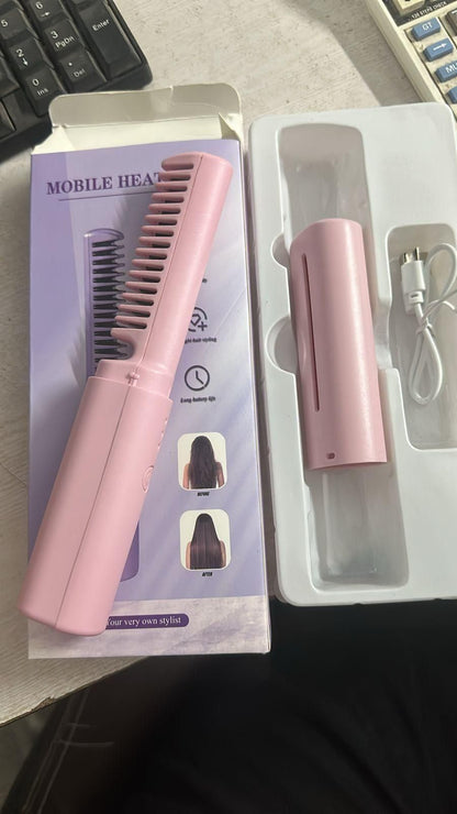 Portable Mini Hair Straightener– Style On-the-Go