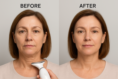 Neck & Face Tightening Device – Wrinkle Removal & Skin Lifting Massager